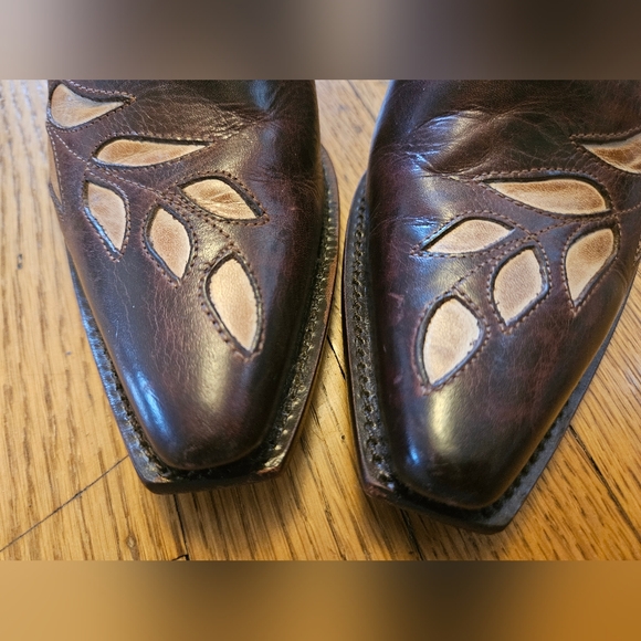 Charlie 1 Horse Leather Mules Size 7 - Picture 3 of 6